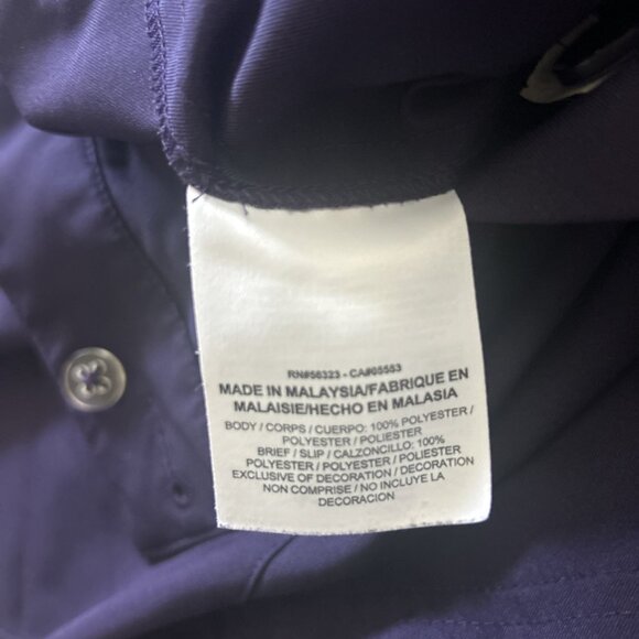 Nike Golf Tour Performance Dri-Fit Classic Skort Skirt Dark Purple Size 10 - Picture 8 of 9